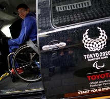 Le Japon Taxi de Toyota est devenu un symbole olympique coûteux