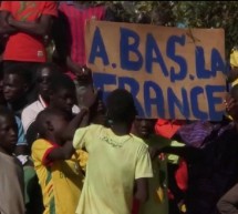 Des manifestations récentes contre la France au Burkina Faso