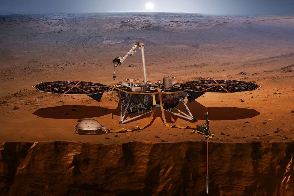 La sonde InSight de la NASA vient de détecter le premier séisme martien