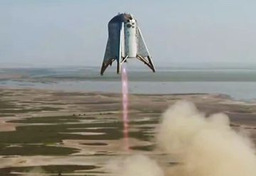 Le prototype Starhopper de SpaceX a volé cette semaine à sa plus haute altitude à ce jour
