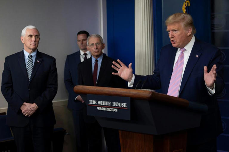 US President Donald Trump 