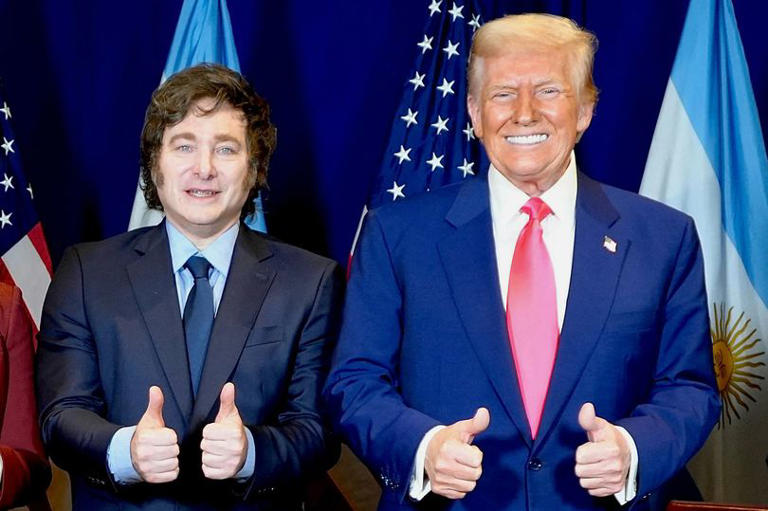 Trump and Milei are close friends