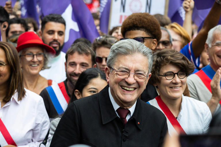 Jean-Luc Melenchon, of the far-left La France Insoumise (LFI), is a candidate for the 2027 presidential elections