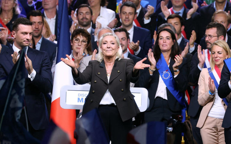 Marine Le Pen is a strong contender to replace Emmanuel Macron as French president next year